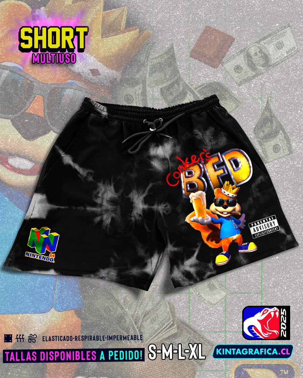 Short Adulto - Conker’s · Bad Fur Day ·